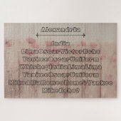 Wil je "trouwen met mij" puzzel in een puzzel legpuzzel (Horizontaal)