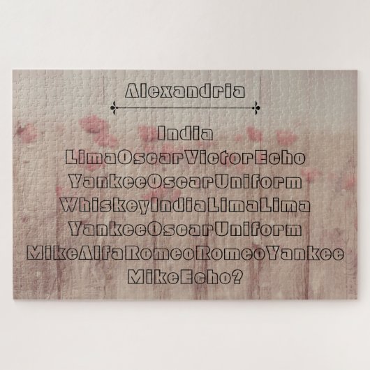 Wil je "trouwen met mij" puzzel in een puzzel legpuzzel (Horizontaal)