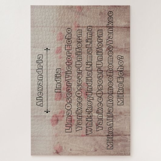 Wil je "trouwen met mij" puzzel in een puzzel legpuzzel (Verticaal)