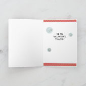 Wil je? - VALENTIJN Feestdagen Kaart (Binnen)