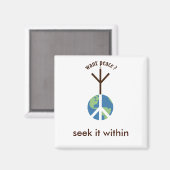 Wil je vrede? Magneet (Voorkant / Achterkant)