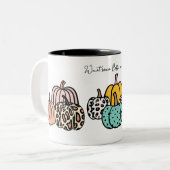 Wil je wat koffie pompoen? Mok (Voorkant links)