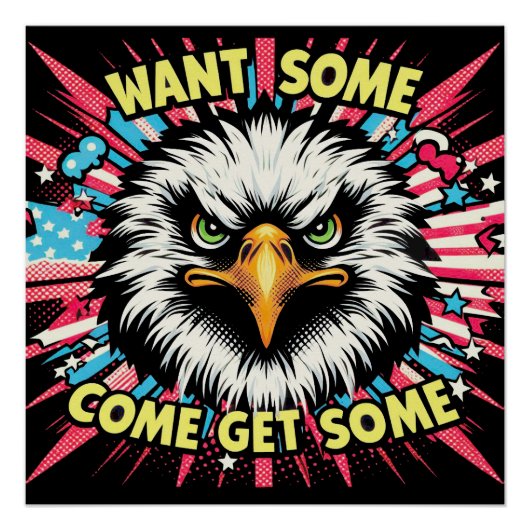 Wil je wat komen om wat glanzend Poster te krijgen (Voorkant)