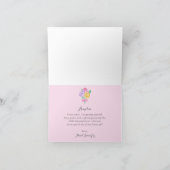 "Wil jij mijn Bloemenmeisje zijn?" Wenskaart (Binnen)