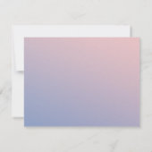 Wil jij mijn Maid of Honor Ombre Fairytale zijn? Kaart (Achterkant)