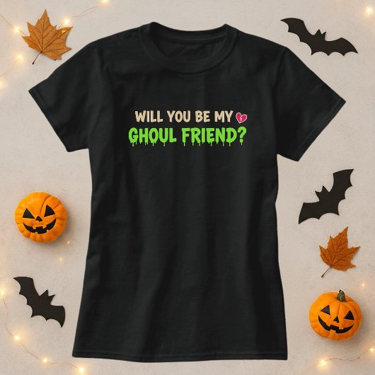 Wil jij mijn romantische vriend Halloween zijn? T-shirt