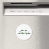 Wil met Pepere praten Magneet (Insitu (Vaatwasser))
