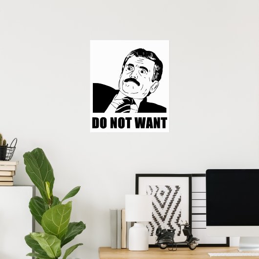 Wil niet dat Massimo niet wil Poster (Thuiskantoor)