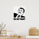 Wil niet dat Massimo niet wil Poster (Keuken)