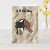 WIL OP ONS JUBILEUM "BUITEN SPELEN" KAART (Gele Bloem)