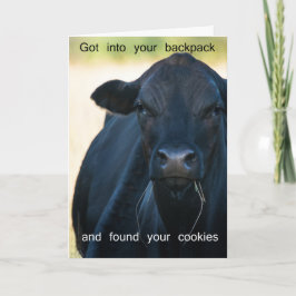 Wil s'more koekjes kaart