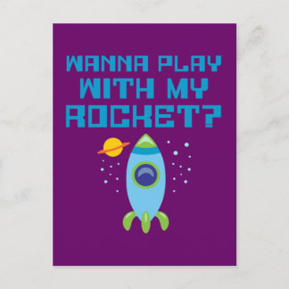 Wil spelen met mijn Rocket Briefkaart