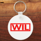 Wil Stamp Sleutelhanger (Voorkant)