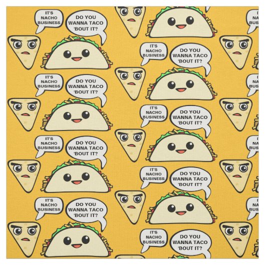 Wil Taco er mee weggooien Stof (Swatch)