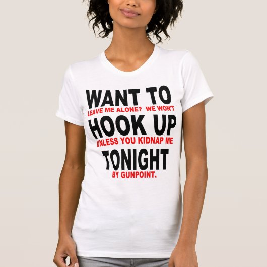 WIL TONIGHT OPHOEKEN T-SHIRT (Voorkant)