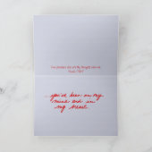 Wil u enkel het weten kaart (Binnen)