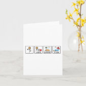 Wil Zomerstop Docent Laatste Dag Van School 2  Kaart (Gele Bloem)