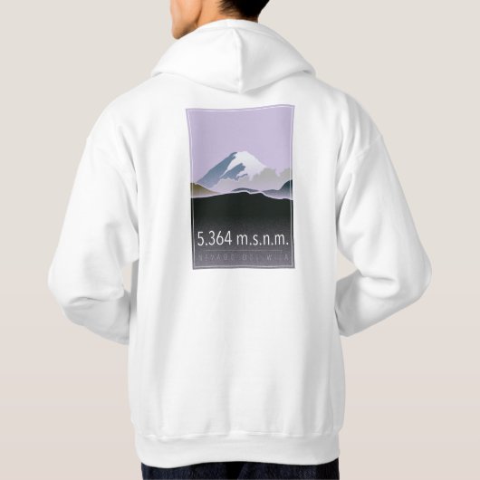 Wila Mountain, Colombia Hoodie (Achterkant)