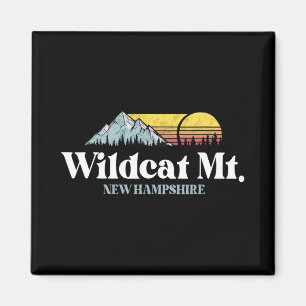 Wilat Mountain, New Hampshire, Skislope Snowboarde Magneet
