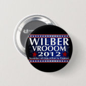 Wilber voor President Button (Voorkant /achterkant)