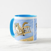 Wilbur de Vliegende Eekhoorn Mok (Voorkant links)