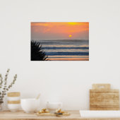 Wilbur door het Zee Palm Sunrise Florida Poster (Keuken)