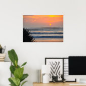 Wilbur door het Zee Palm Sunrise Florida Poster (Thuiskantoor)