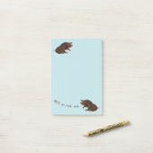 Wilbur - een Discerning Pig Post-it Nota's Post-it® Notes (Op bureau)