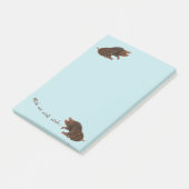 Wilbur - een Discerning Pig Post-it Nota's Post-it® Notes (Schuin)