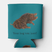 Wilbur - een merkwaardig varken. blikjeskoeler (Voorkant)