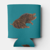 Wilbur - een merkwaardig varken. blikjeskoeler (Achterkant)