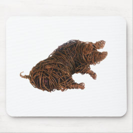 Wilbur - een merkwaardig varken. muismat