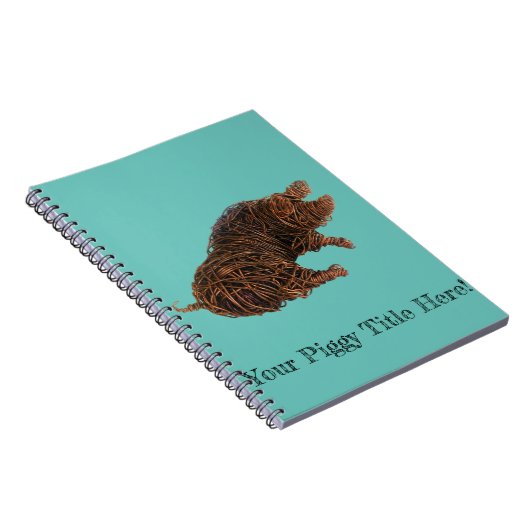 Wilbur - een merkwaardig varken. notitieboek (Rechterzijde)