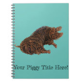 Wilbur - een merkwaardig varken. notitieboek (Voorkant)