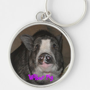 Wilbur Pig Sleutelhanger