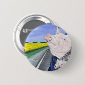 Wilbur Ronde Button 5,7 Cm (Voorkant /achterkant)