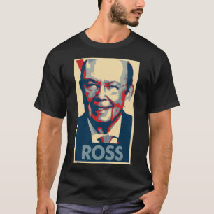 Wilbur Ross Poster Political Parody T-shirt