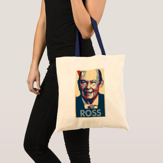 Wilbur Ross Poster Political Parody Tote Bag (Voorkant (product))