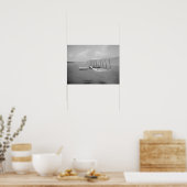 Wilbur Wright in hoofdzaak Poster (Keuken)