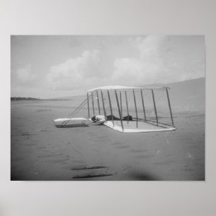 Wilbur Wright in hoofdzaak Poster