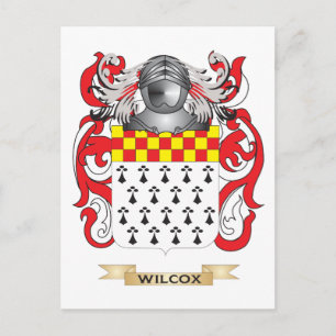 Wilcox Family Crest (wapen) Briefkaart