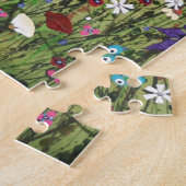 Wild Abandon Wild Flower Artist Legpuzzel (Zijkant)