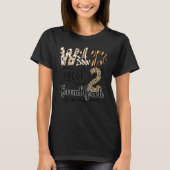 Wild about 2nd Second Grade T-shirt (Voorkant)