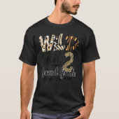 Wild about 2nd Second Grade T-shirt (Voorkant)