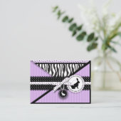 Wild About Bunnies Herinneringskaart Informatiekaartje (Staand voorkant)