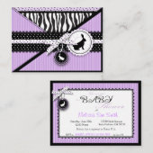 Wild About Bunnies Herinneringskaart Informatiekaartje (Voorkant / Achterkant)