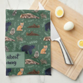 Wild about Grammy Theedoek (Quarter Fold)