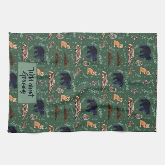 Wild about Grammy Theedoek (Horizontaal)