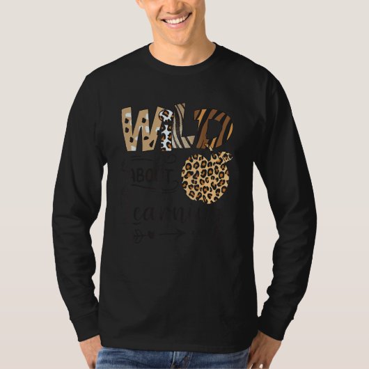 Wild About Learning Teacher Back To School Teachin T-shirt (Voorkant)