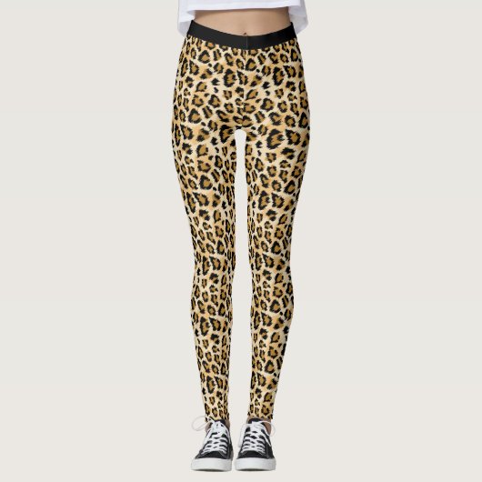 Wild About Leopard  Leggings (Voorkant)